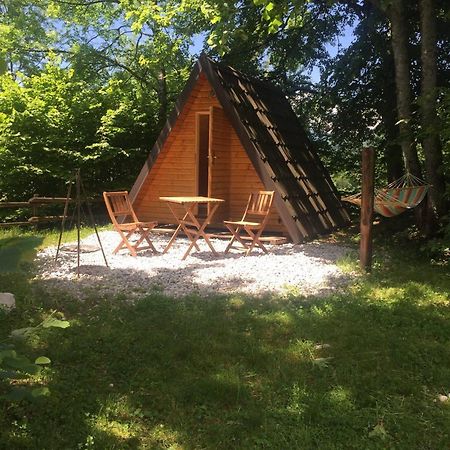 Отель Glamping Krn Кобарид Экстерьер фото