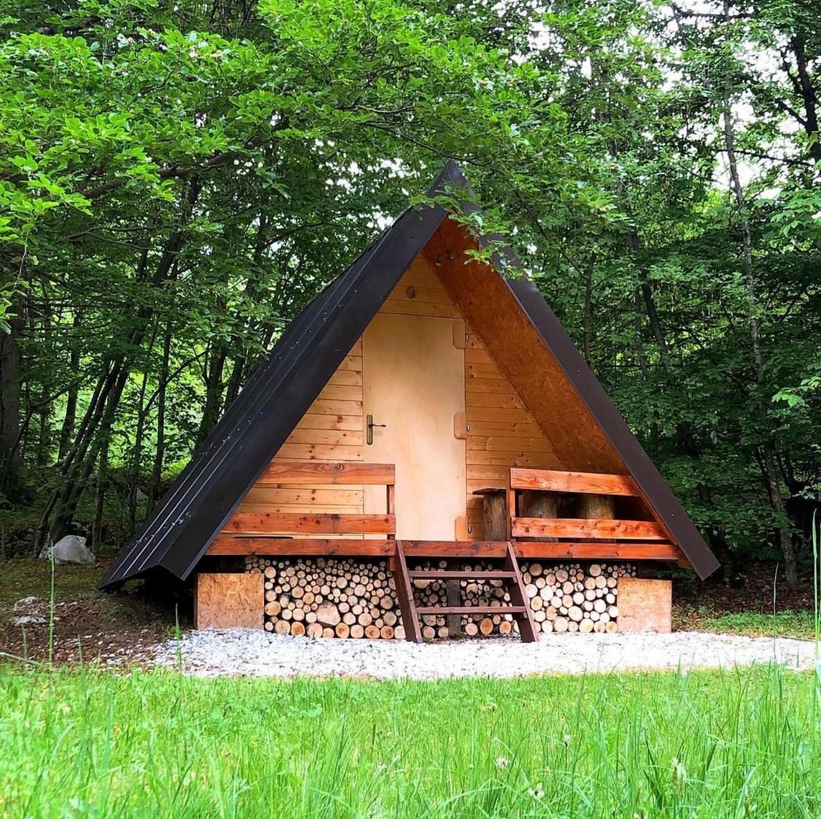 Отель Glamping Krn Кобарид Экстерьер фото