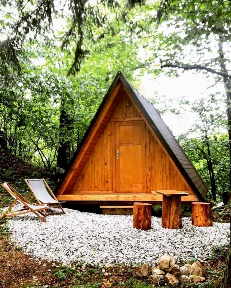 Отель Glamping Krn Кобарид Экстерьер фото